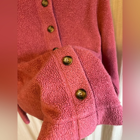 Vintage LL Bean Fleece Cardigan- Medium - Picture 3 of 9